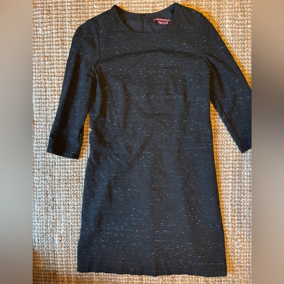 Women’s Comptoir Des Cotonniers Dress size XL black speckled. Exc condition - Picture 1 of 3
